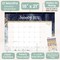 bloom daily planners 2026 Desk & Wall Calendar, 16" x 21", Watercolor